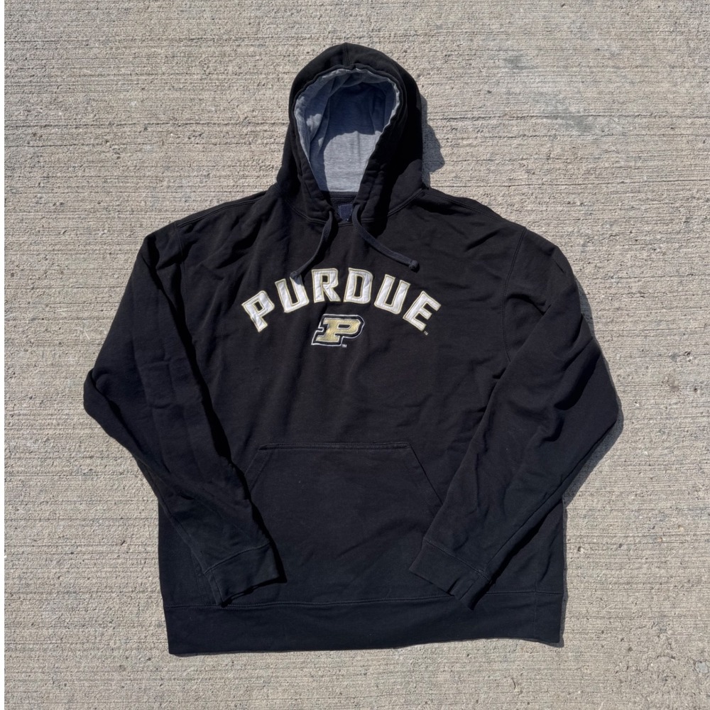 J‎ America Purdue Boilermakers Hoodie Sweatshirt Pullover NCAA XL